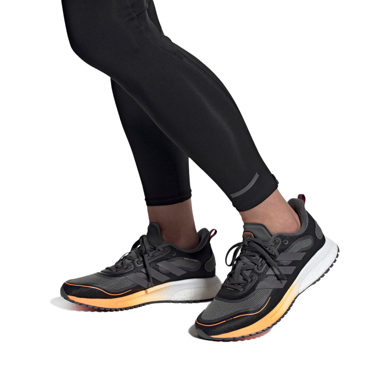 Мужские кроссовки adidas Supernova C.Rdy (черно-серые) — фото 7