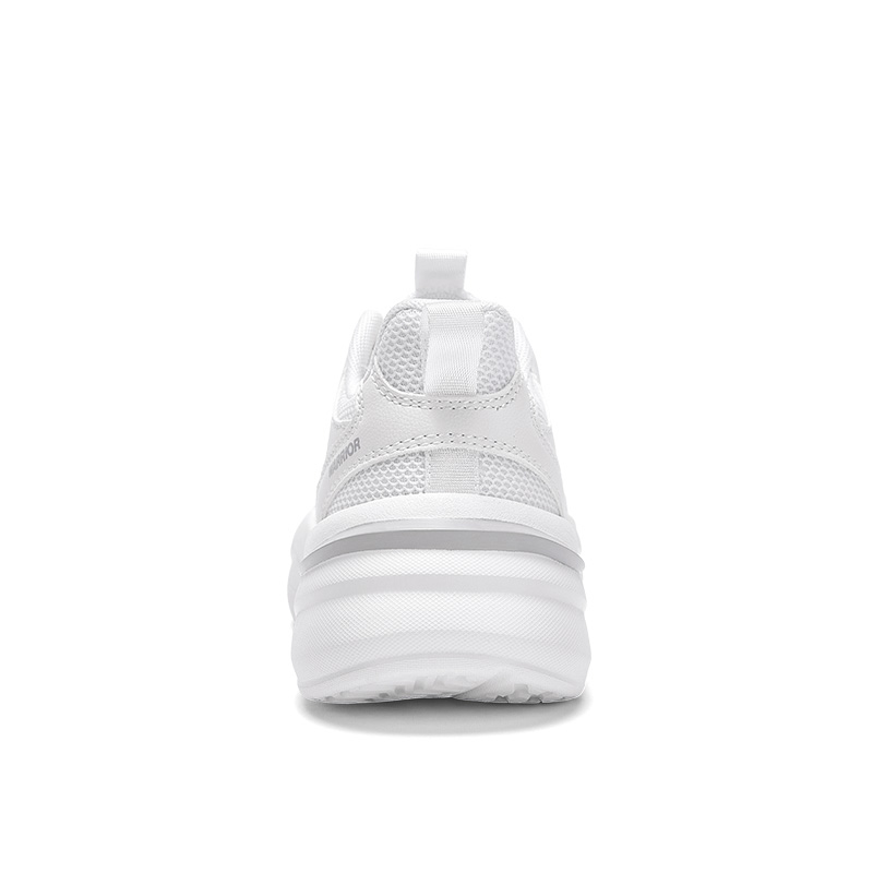 Warrior Outdoor Sports Slip Resistant Abrasion Resistant Low top Casual Running Shoes Unisex White