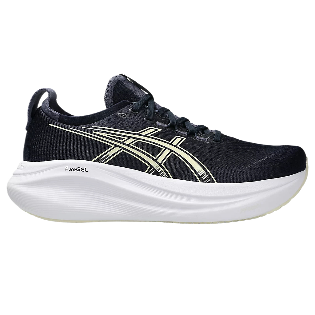 ASICS GEL NIMBUS 27 Fabric Low top Casual Training Racing Running Shoes Men’s Blue