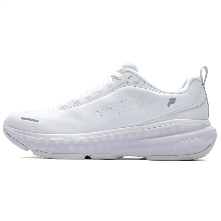 FILA ENERGY 2 Cushioning Breathable Cushioning Breathable Low top Casual Running Shoes Women's White