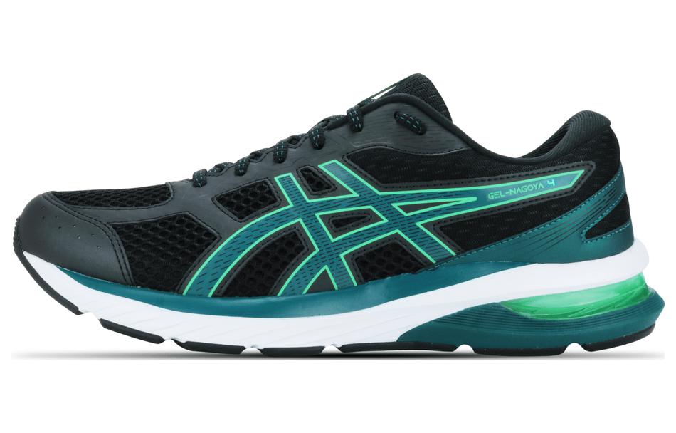 Asics Gel Nagoya 4 Breathable And Wear resistant Low top Running Shoes Green Black