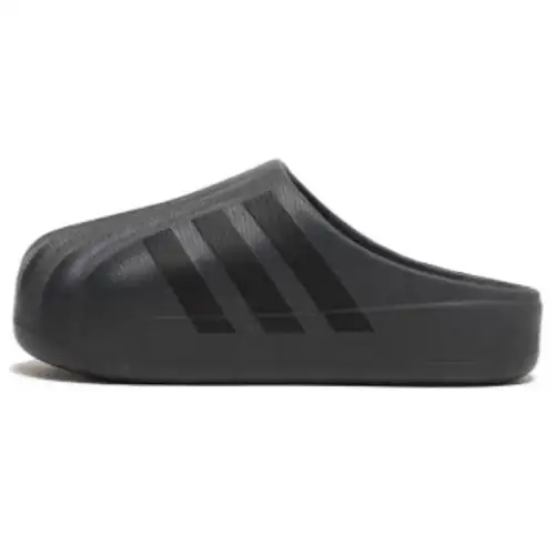 Adidas Originals AdiFOM SUPERSTAR MULE Soft And Comfortable Closed Toe Slippers Unisex Black