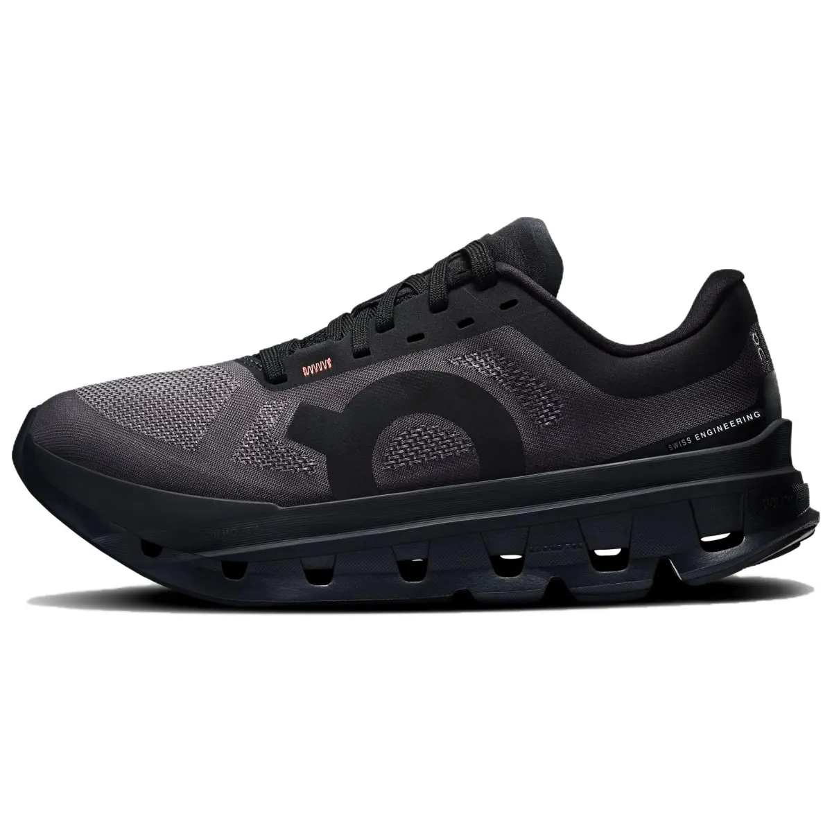 On Cloudflow 5 Breathable Low top Casual Running Shoes Women's Black