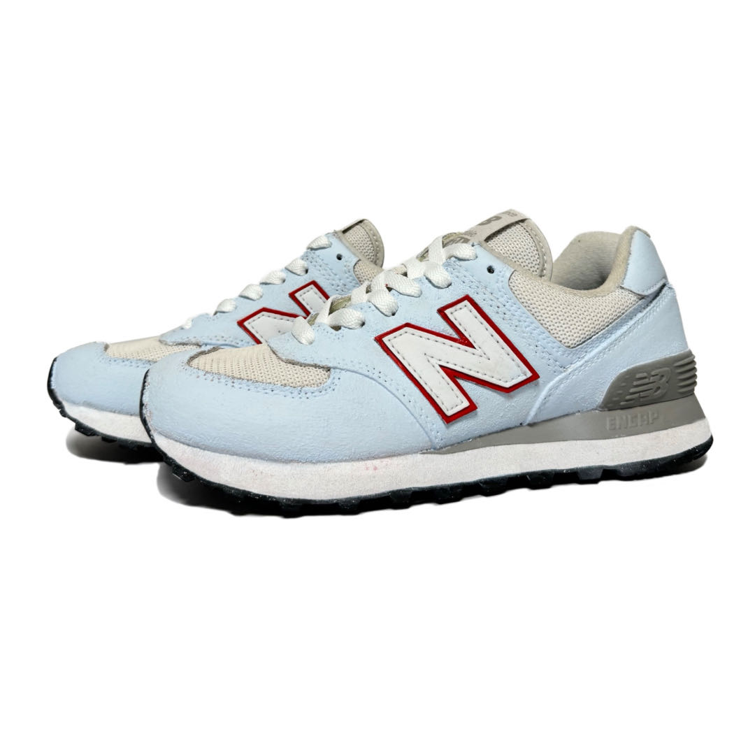 New Balance NB 574 Slip Resistant Abrasion Resistant Low top Running Shoes Unisex Blue