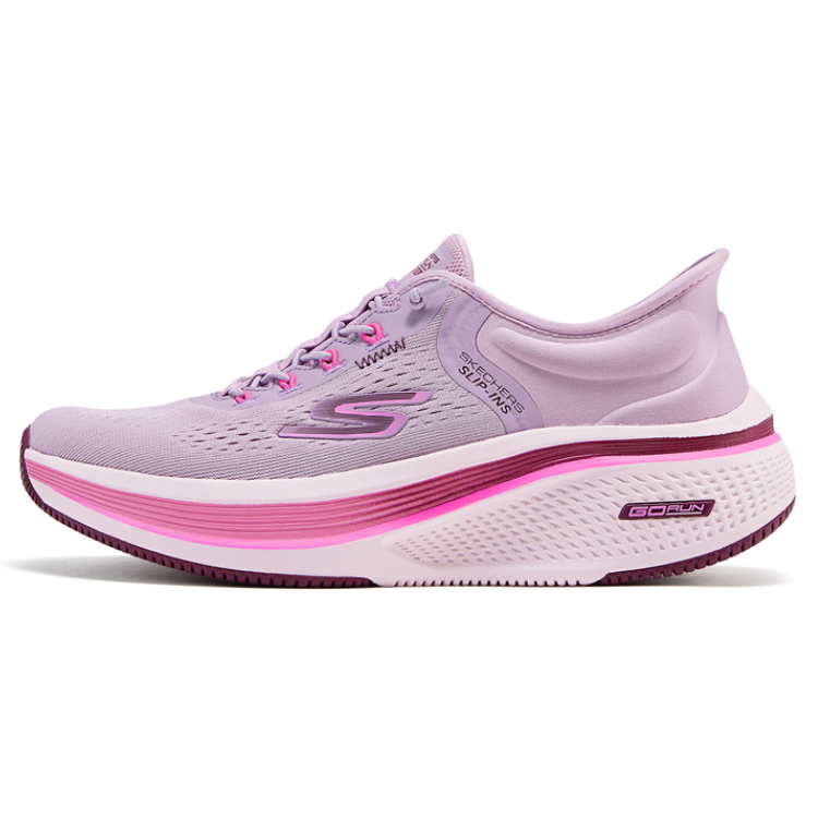 Skechers Slip Ins Cushioning Breathable Support Balance Anti Rollover Lightweight Running Shoes Women’s Pink