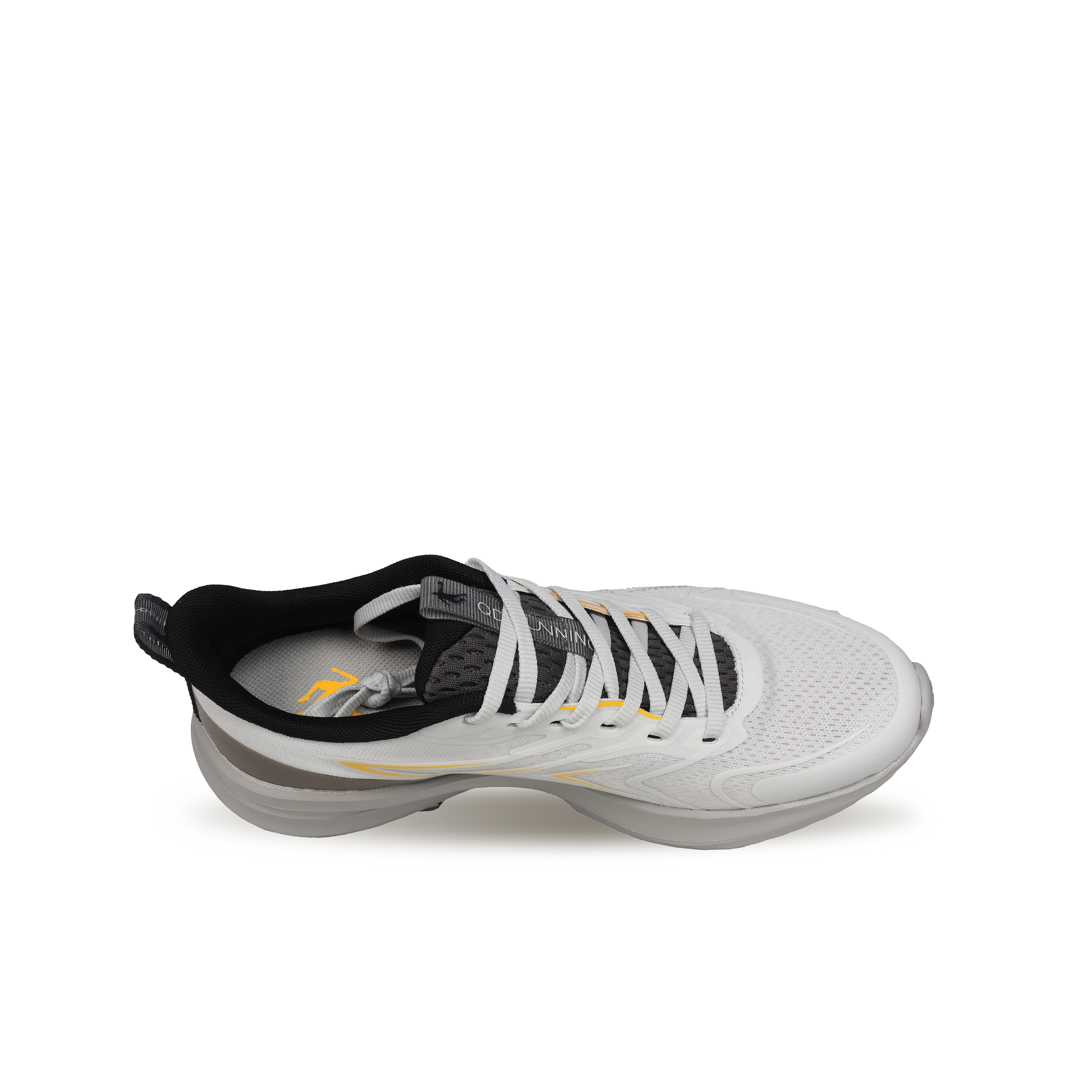 QIAODAN Speed Slip Resistant Abrasion Resistant Low top Casual Training City Commuting Running Shoes Men’s Silver Gray