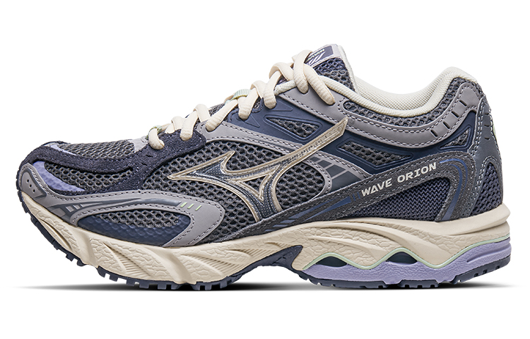 Кроссовки Mizuno Wave Orion (серые с фиолетовым)