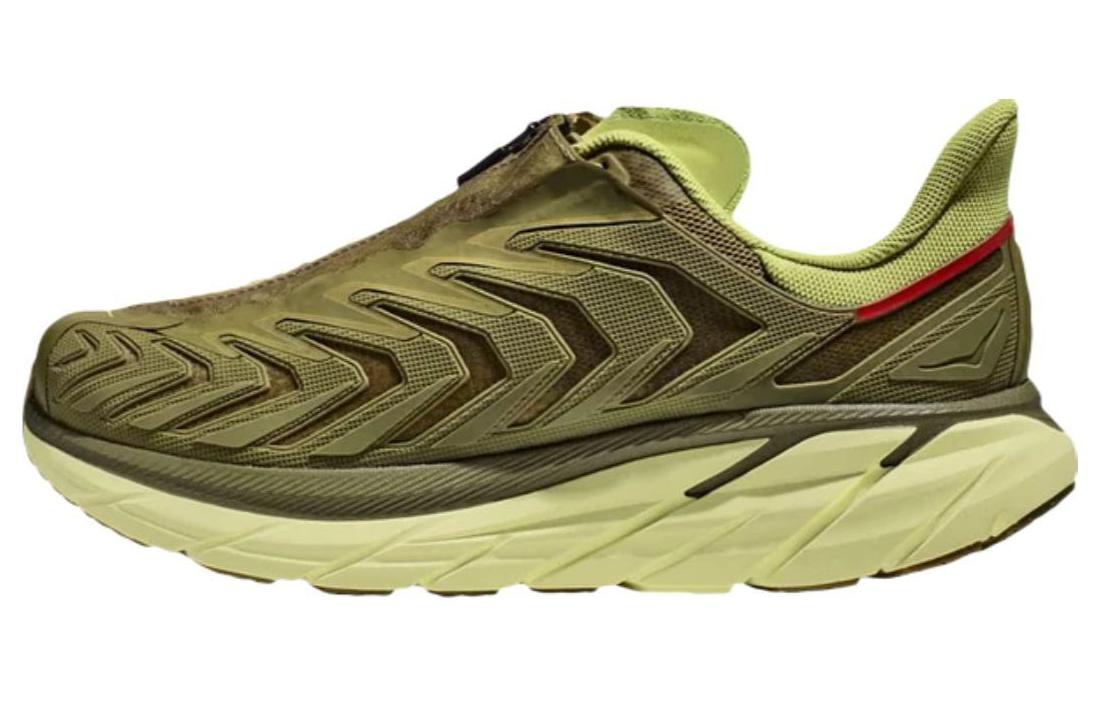HOKA ONE ONE Project Clifton Avocado Dark Citron