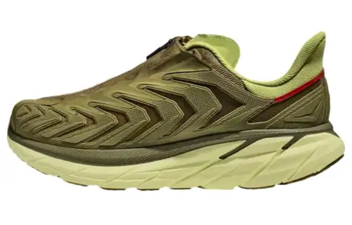 HOKA ONE ONE Project Clifton Avocado Dark Citron