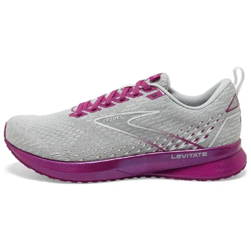 Brooks Cushioning Lightweight Low top Running Shoes Women's Gray