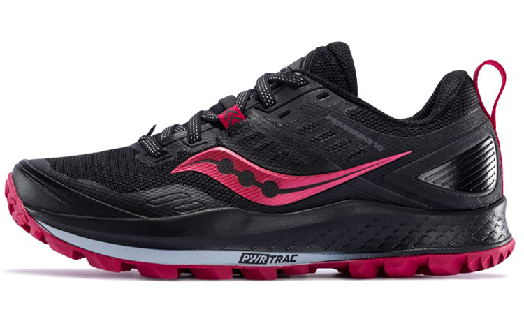 saucony Women’s Peregrine 10 Wide ‘Black Barberry’