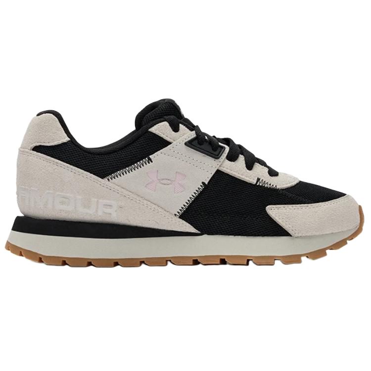 Under Armour Essential Slip Resistant Abrasion Resistant Low top Casual Running Shoes Women’s Beige Black