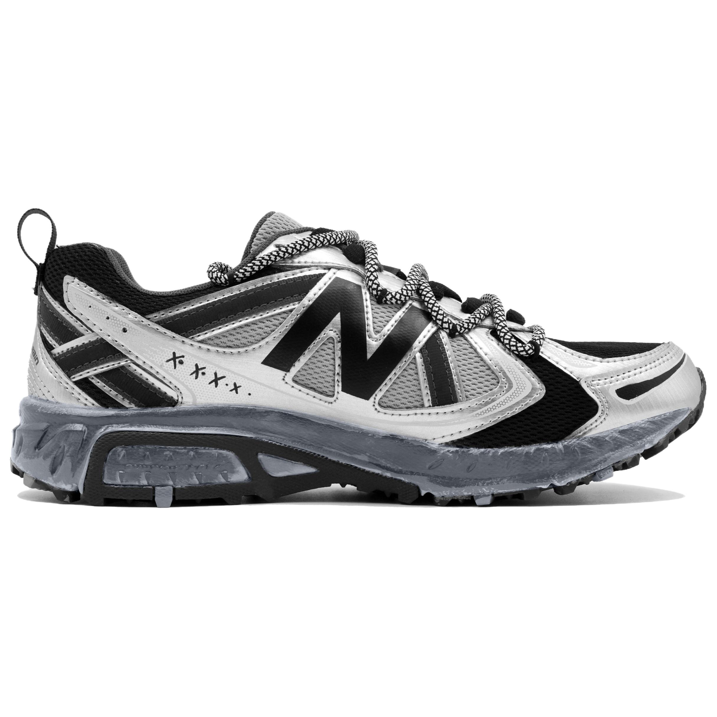 New Balance NB 410 V5 Cushioning Slip Resistant Low top Running Shoes Unisex Silver
