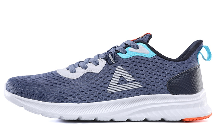 PEAK Casual Slip Resistant, Abrasion Resistant, Breathable Low top Running Shoes Men’s Indigo Purple