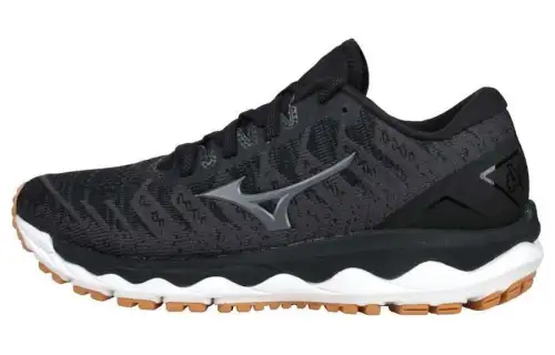 Mizuno Wave Sky 4 Wear resistant And Lightweight Low top Running Shoes Women's Gray Black