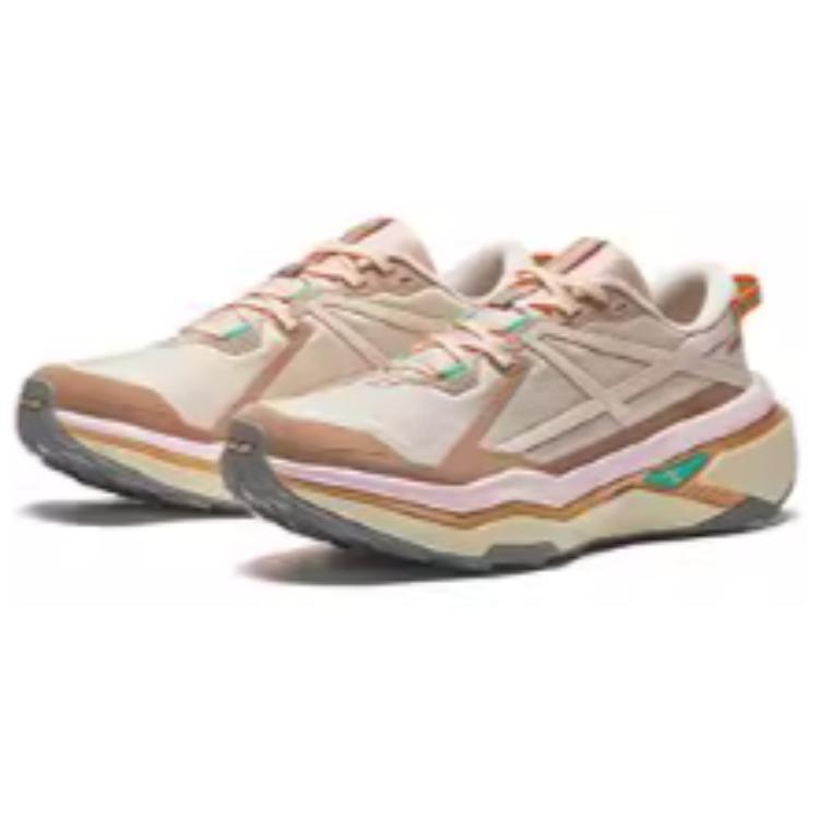 Anta Peregrine Falcon 2 Fabric Cushioning, Wear Resistant Low top Running Shoes Women’s Beige Brown