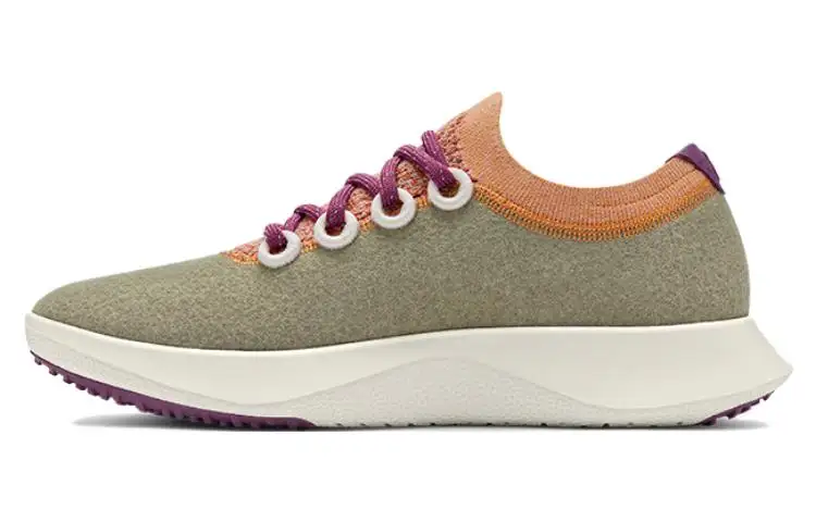 Allbirds Wool Dasher Slip Resistant Low top Casual Running Shoes Women's Clay Brown