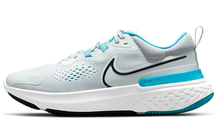 Nike React Miler 2 Pure Platinum Chlorine Blue