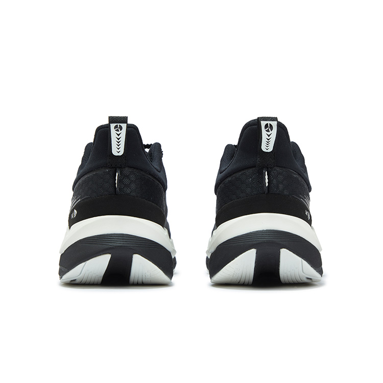 361° Voyage Cushioning Slip Resistant Abrasion Resistant Low top Casual Running Shoes Unisex Black White