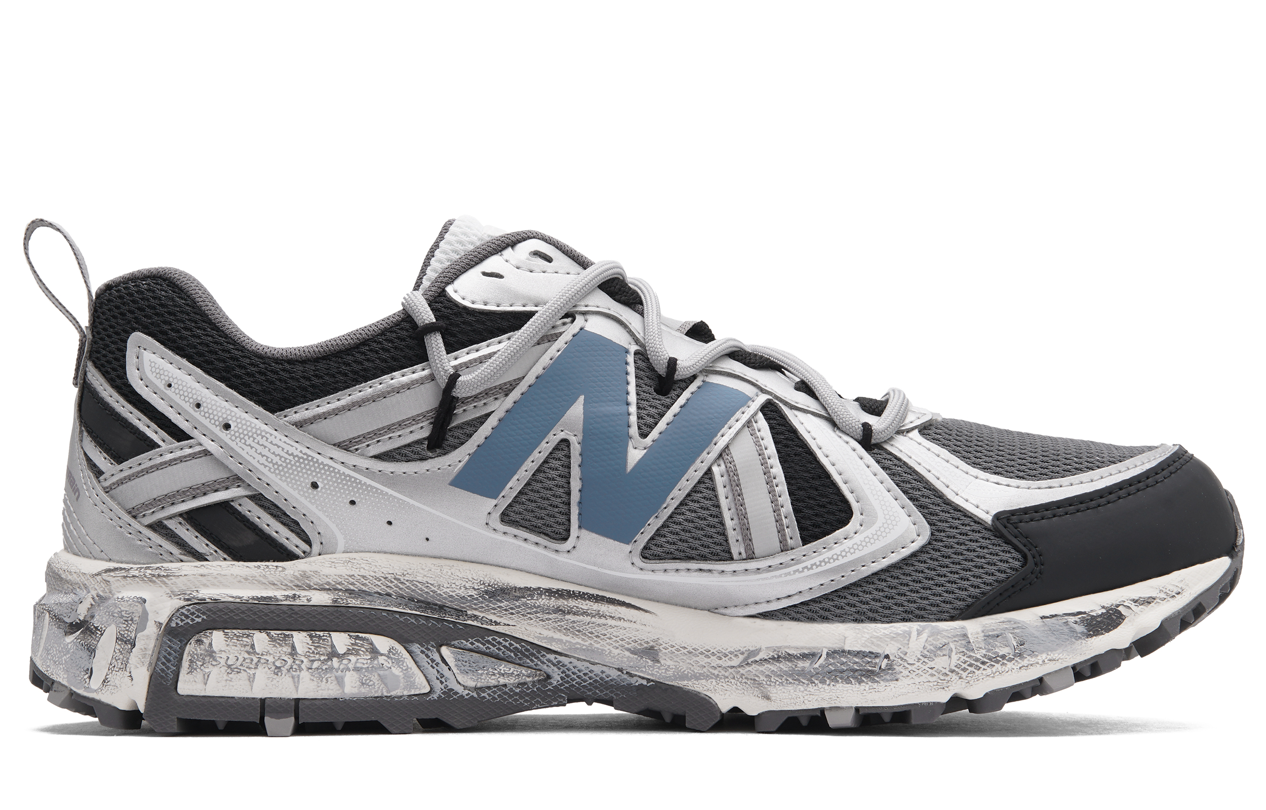 New Balance NB 410 Low top Running Shoes Unisex Blue Gray Silver
