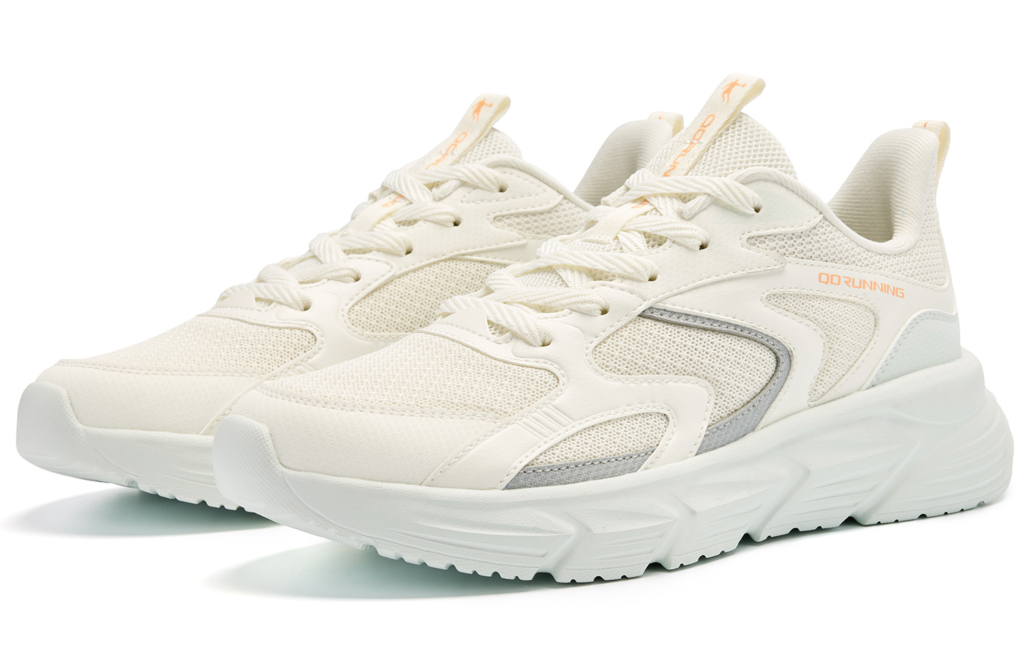 QIAODAN Cushioning Low top Running Shoes Women’s Beige Green