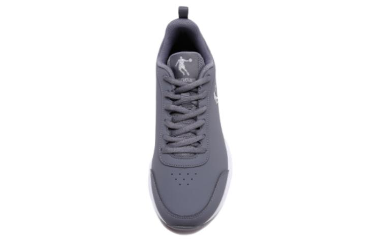 QIAODAN Slip Resistant Low top Running Shoes Men’s Gray