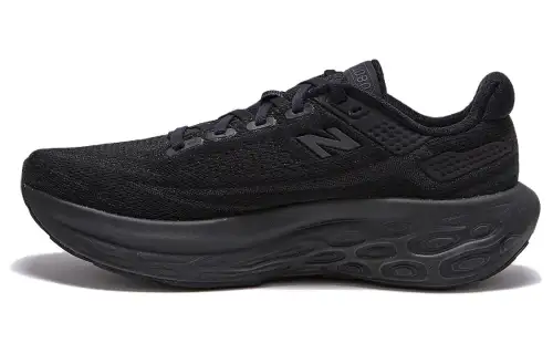 New Balance Fresh Foam X 1080v13 Comfortable Abrasion Resistant Breathable Low top Running Shoes Women's Black