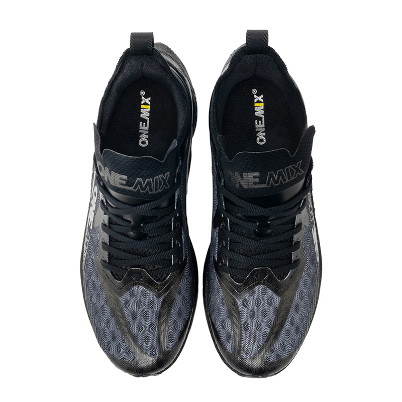 ONEMIX Powerful And Refreshing Running Shoes Unisex Glow In The Dark Black