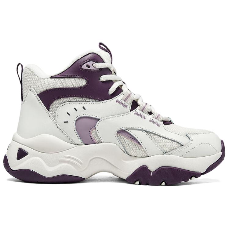 Skechers DLITES Mid top Running Shoes Women’s White Purple
