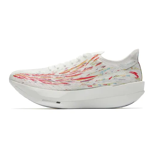 Anta Low top Double Layer Nitrogen Technology PRO Casual Marathon Racing Running Shoes Men's White Red Green