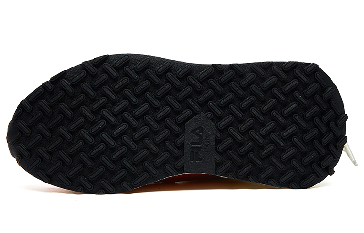 Женские кроссовки Fila FUSION Jogger DX (оранжево-белые) — 橙/古董白 — фото 5
