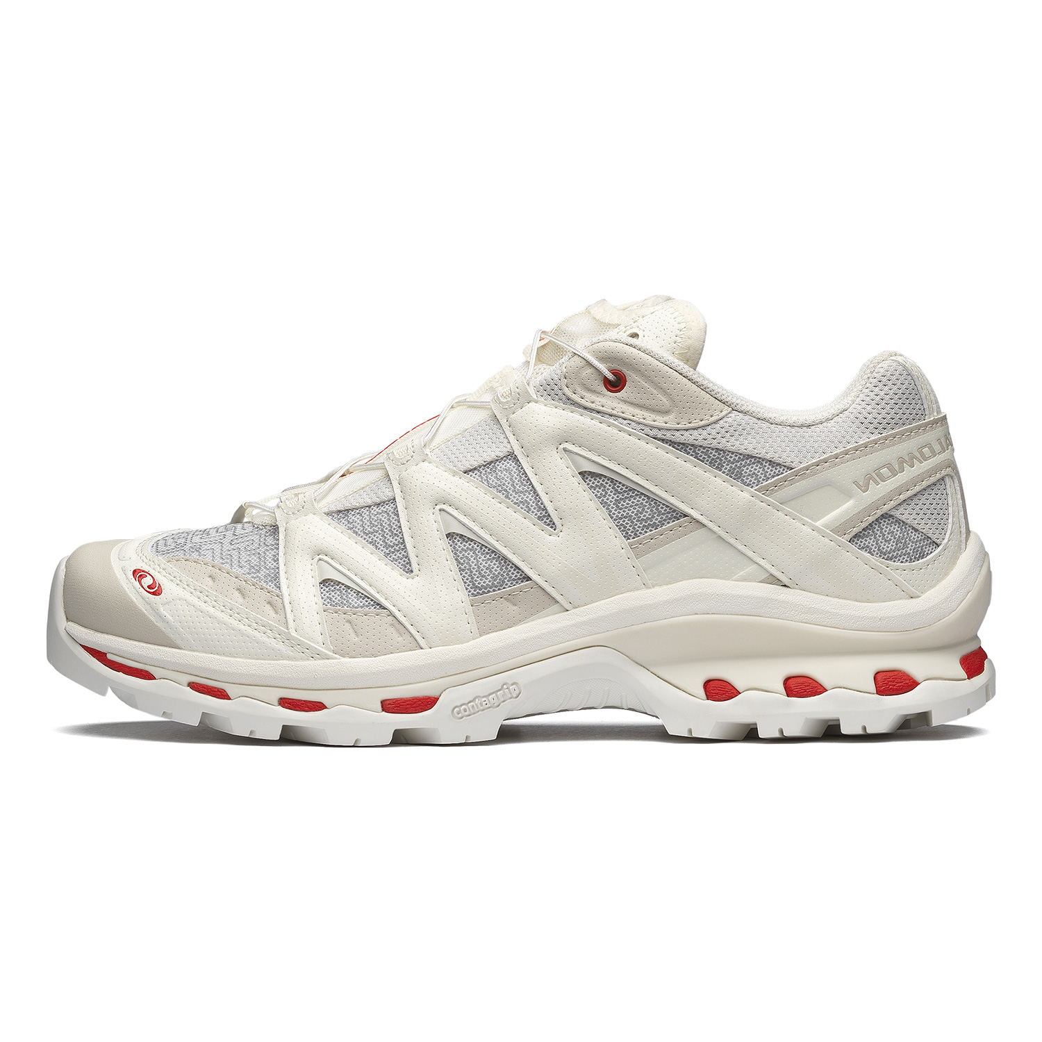 Кроссовки Salomon SALOMON CNY PANHUI XT-Quest (серые с ванильным и красным)