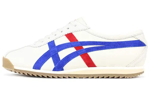 Onitsuka Tiger LimberLimber 66 Prestige Casual Low top Running Shoes Women's White Blue Red