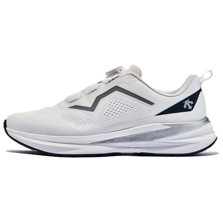DESCENTE RUNNING Slip Resistant Abrasion Resistant Low top Casual Running Shoes Men’s Gray