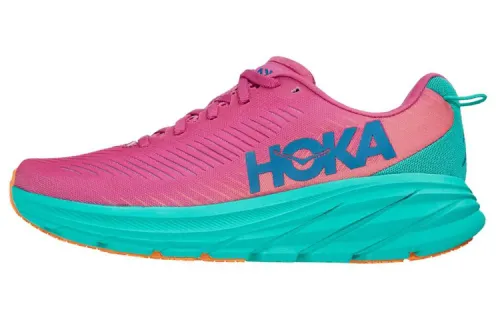 HOKA ONE ONE Rincon 3 Comfortable Textile, Synthetic Leather Breathable Lightweight Abrasion Resistant Slip Resistant
