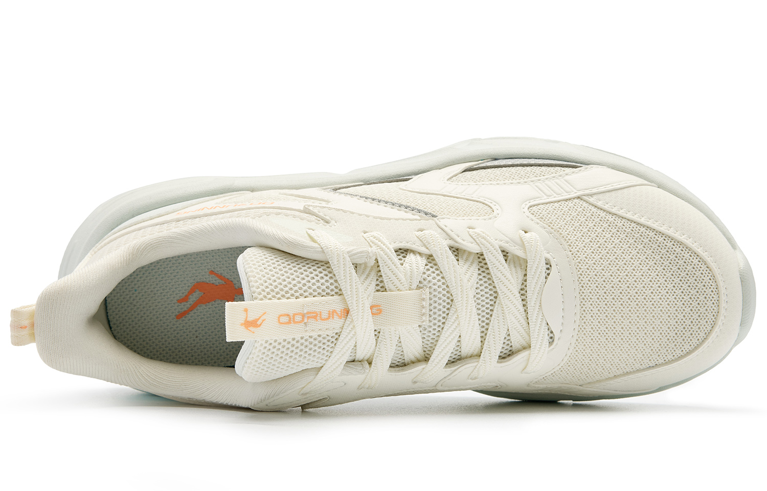 QIAODAN Cushioning Low top Running Shoes Women’s Beige Green