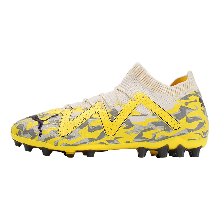 PUMA Future Ultimate MG Multi Ground Artificial Turf Fabric Soccer Shoes Unisex Yellow