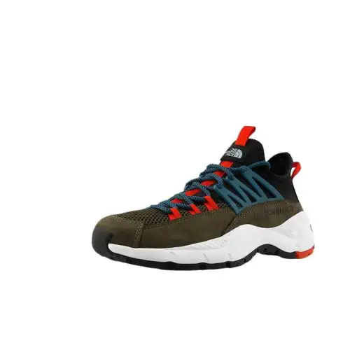 THE NORTH FACE Lightweight Abrasion Resistant Lightweight Abrasion Resistant Low top Casual Shoes Men's Green