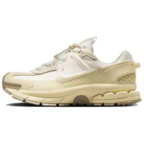 Nike ZOOM VOMERO ROAM comfortable, wear-resistant, waterproof and breathable low-top casual training urban commuting running shoes, same style for men and women, beige