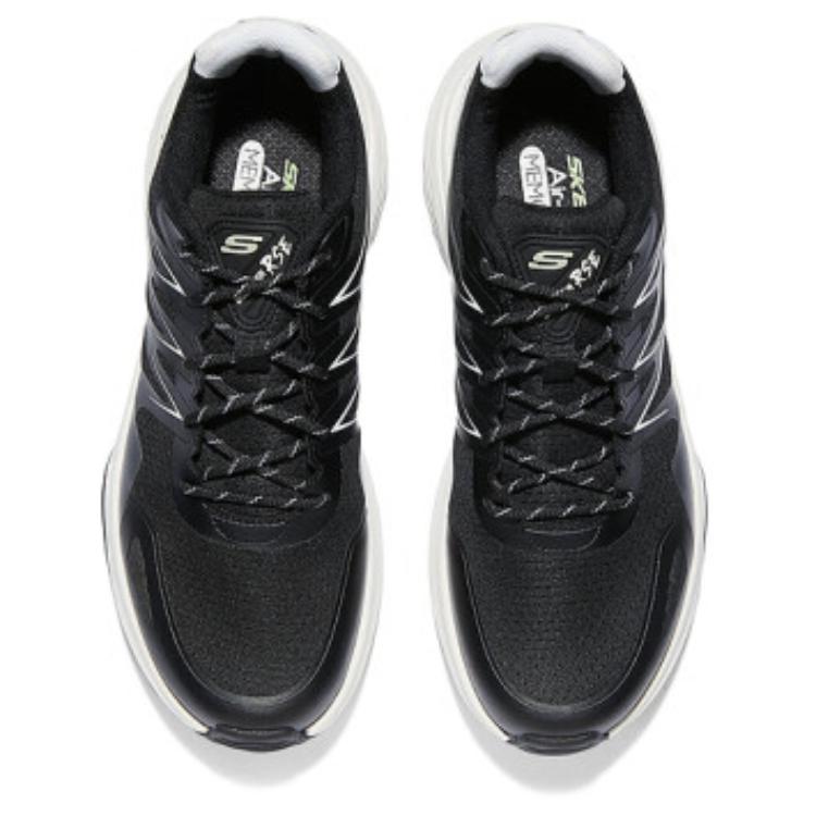 Skechers Bounder Comfortable And Breathable Low top Running Shoes Men’s Black White