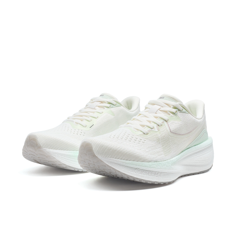 XTEP Cyan Cloud Low top Carbon Plate Training City Commuting Running Shoes Women’s White
