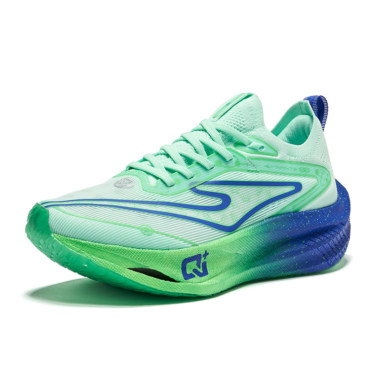 Erke Cyan Realm 2.0 Cushioning Breathable Rebound Low top Running Shoes Women’s Fluorescent Colorway