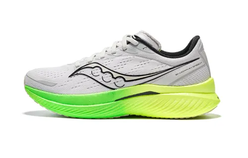 Saucony Endorphin Speed 3 Cushioning Low top Running Shoes Men's White Gray