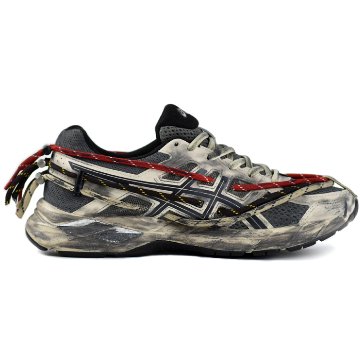 Asics Gel Contend 4 Cushioning Abrasion Resistant Breathable Low top Running Shoes Men’s Black Brown