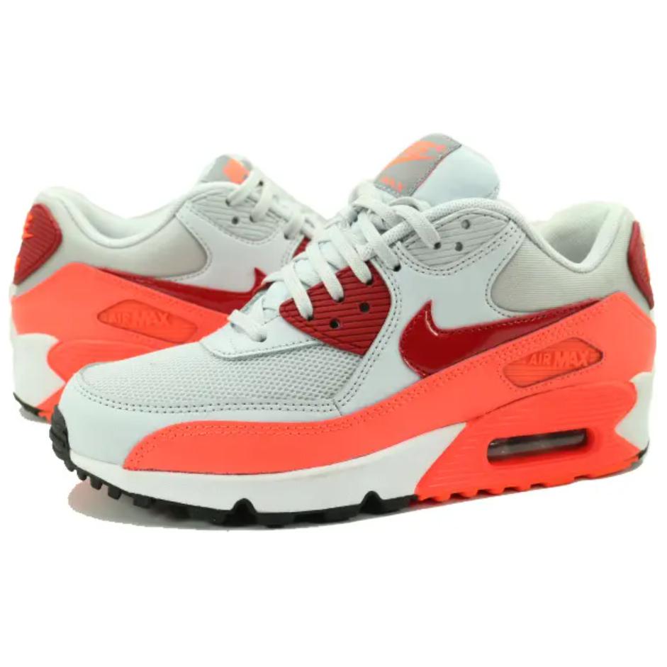 Nike Air Max 90 Essential Pure Platinum Total Crimson Women’s