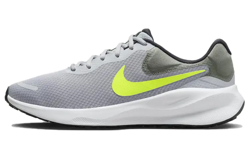 Nike Revolution 7 Wolf Grey Smoke Grey Black Volt