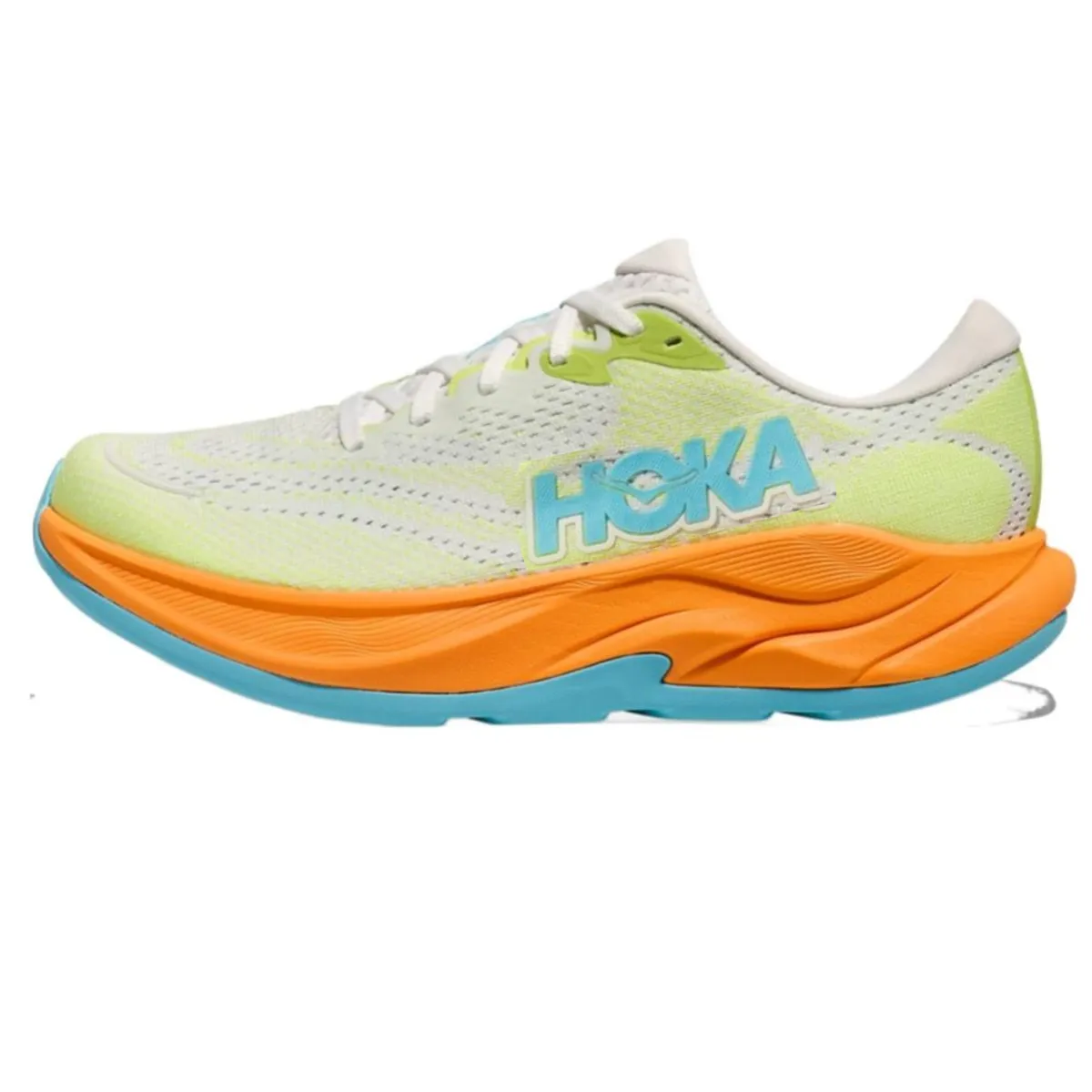 HOKA ONE ONE RINCON 4 Slip-Resistant Abrasion-Resistant Low-top Casual Running Shoes Men's Yellow