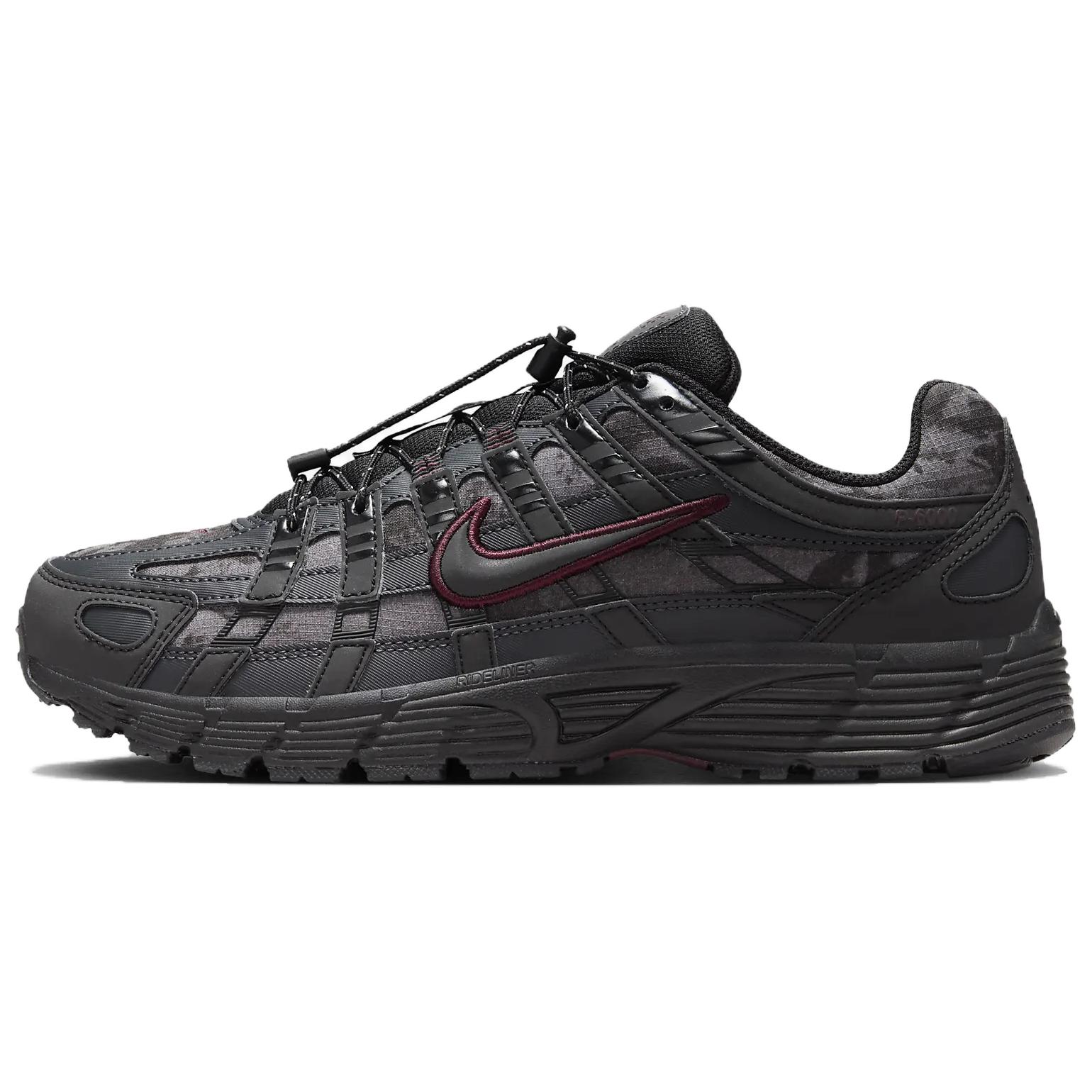 Женские кроссовки Nike P-6000 (черные)