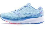 Saucony Ride ISO2 Low top Running Shoes Women's Denim Blue Light Blue