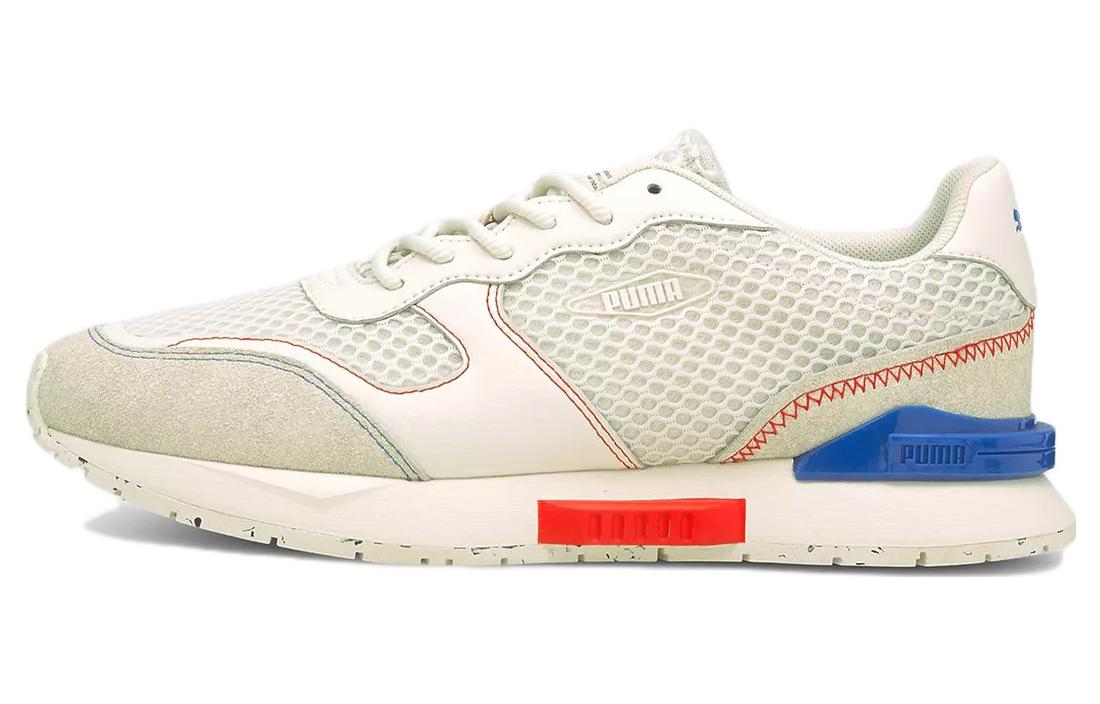 PUMA Mirage Running Shoes Women's Low Top Sail White/Red/Blue
